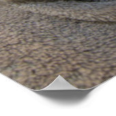 眠い子犬 ポスター (角)