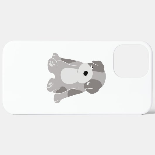 眠い子犬 Case-Mate iPhoneケース (裏面 (横))