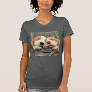 眠い子犬 Tシャツ