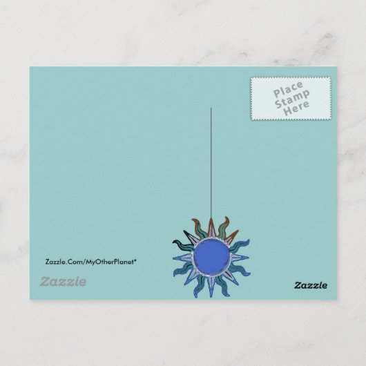 眠い小人 ポストカード (裏面)