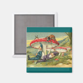 眠い小人 マグネット (正面/裏面)