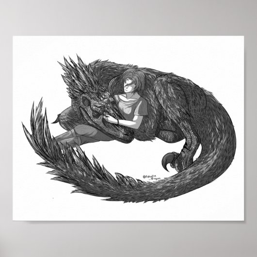 眠い恐竜 ポスター (正面)