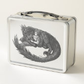 眠い恐竜 メタルランチボックス (裏面)