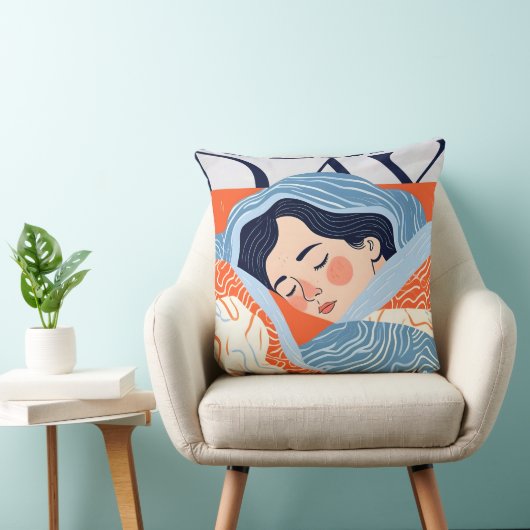 眠い日 クッション (椅子)