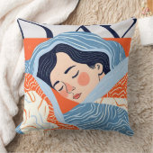 眠い日 クッション (ブランケット)