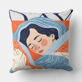 眠い日 クッション (裏面)