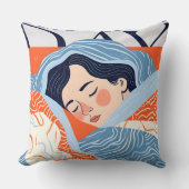 眠い日 クッション (正面)