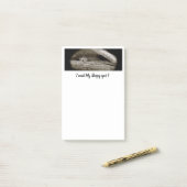 "眠い点"のポスト・イット、4 x 6 ポストイット (デスク上)