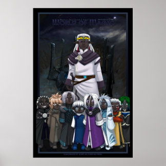 眠い物語：月なし年齢：第2章カバー ポスター