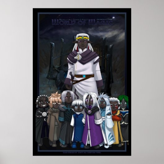 眠い物語:月なし年齢:第2章カバー ポスター (正面)