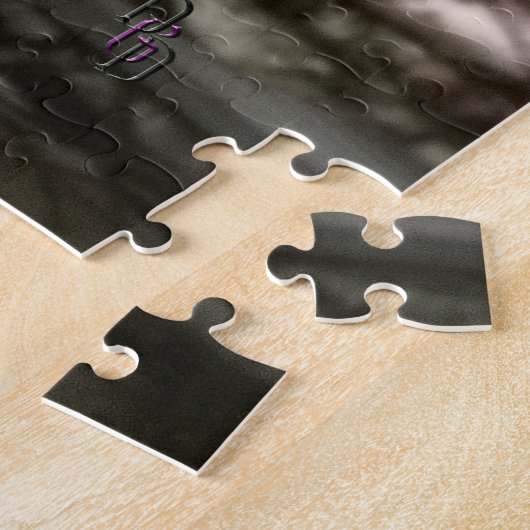 眠い犬 ジグソーパズル (側面)