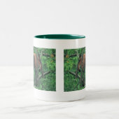 眠い猫 ツートーンマグカップ (中央)