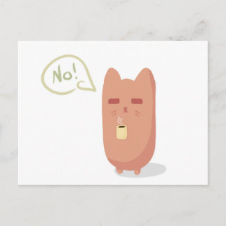 眠い猫 ポストカード