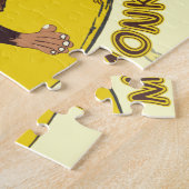 眠い猿 ジグソーパズル (側面)