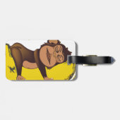 眠い猿 ラゲッジタグ (裏面横)