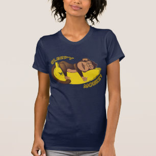 眠い猿 Tシャツ