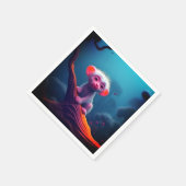 眠い生き物 スタンダードカクテルナプキン (角)