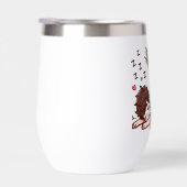 眠い男の子と花の女の子 (右面)