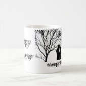 眠い空のマグ コーヒーマグカップ (中央)