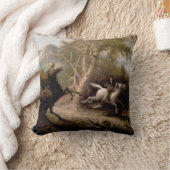 眠い空の頭のない騎手の枕 クッション (ブランケット)