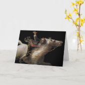 眠い空のIchabodクレーン カード (黄色い花)