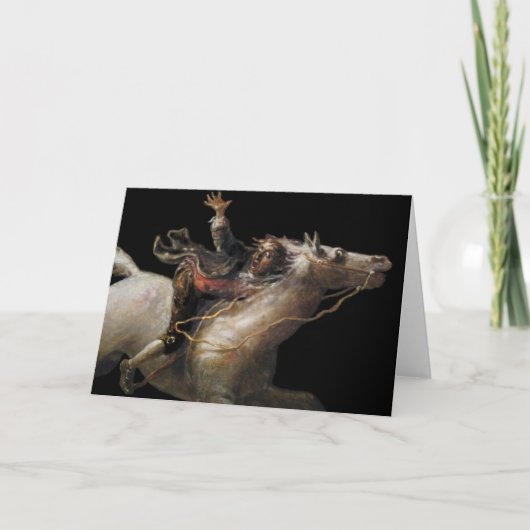 眠い空のIchabodクレーン カード (正面)