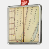 眠い空、ニューヨーク メタルオーナメント (左)