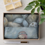 眠い若い人魚ガールデコペティッシュペーパー 薄葉紙 (ギフト)