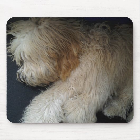 眠い落書き マウスパッド (正面)