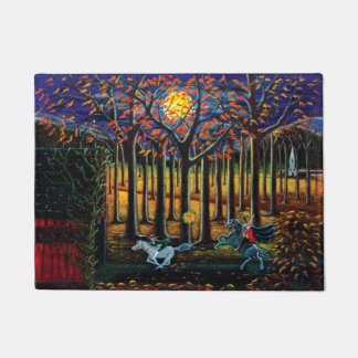 眠い頭のない騎手はドア・マットを神聖化します ドアマット