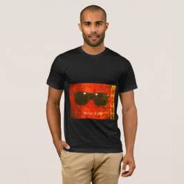 眠い顔:「はっきりした」ブラック – メンズクルーネックTシャツ Tシャツ