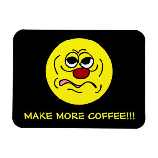 眠い顔Grumpey マグネット