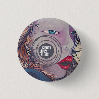 眠い鳥のスタジオボタン2 缶バッジ