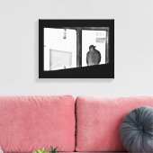 眠い鳩 キャンバスプリント (インサイチュ (リビング))