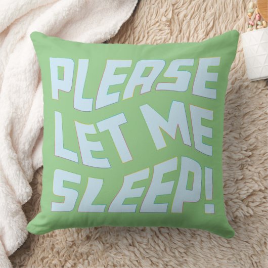 眠おもしろいらせてくはっきりしたれ クッション (ブランケット)