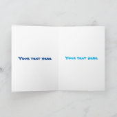 眠おもしろいるサメと魚釣り漫画 カード (内部)