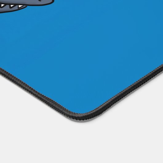 眠おもしろいるサメと魚釣り漫画 デスクマット (コーナー)