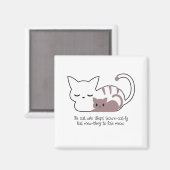 眠おもしろいる猫パンとアートII マグネット (正面/裏面)