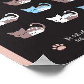 眠おもしろい猫引用文II ポスター (角)