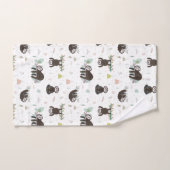 眠く甘い怠惰パターン バスタオルセット (ハンドタオル)