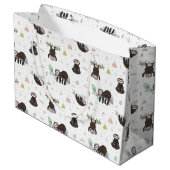 眠く甘い怠惰パターン ラージペーパーバッグ (裏面アングル)