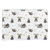 眠く甘い怠惰パターン 枕カバー (正面右)