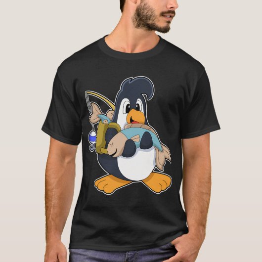 眠そうなトラウト Tシャツ (正面)