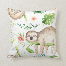 眠そうなナマケモノ クッション