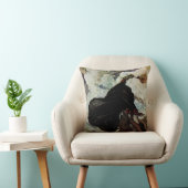 眠そうな凹み：彼はゴブリンが上昇するのを見た クッション (椅子)