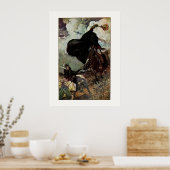 眠そうな凹み:彼はゴブリンが上昇するのを見た ポスター (キッチン)