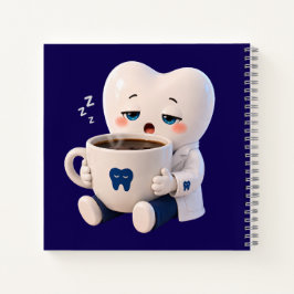 眠そうな歯のカフェイン奮闘記 ノートブック
