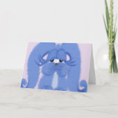 眠そうな目でバニーをアクアイースターカード シーズンカード (正面)