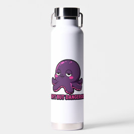 眠そうな面白いタコ ウォーターボトル