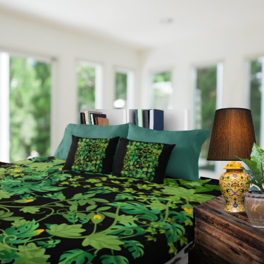 眠そうな黄色い夜花をパーソナライズ フリースブランケット